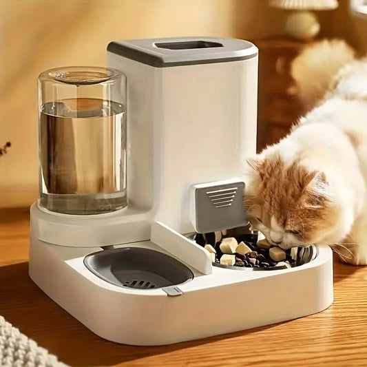 Automatic Pet Feeder with Water Dispenser