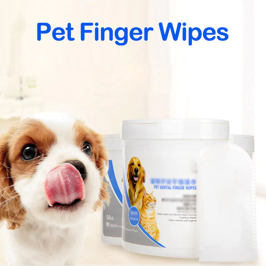 Pet Finger Wipes - HW Pets Store