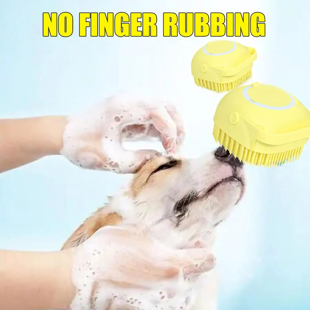 Dog Bath Brush - HW Pets Store