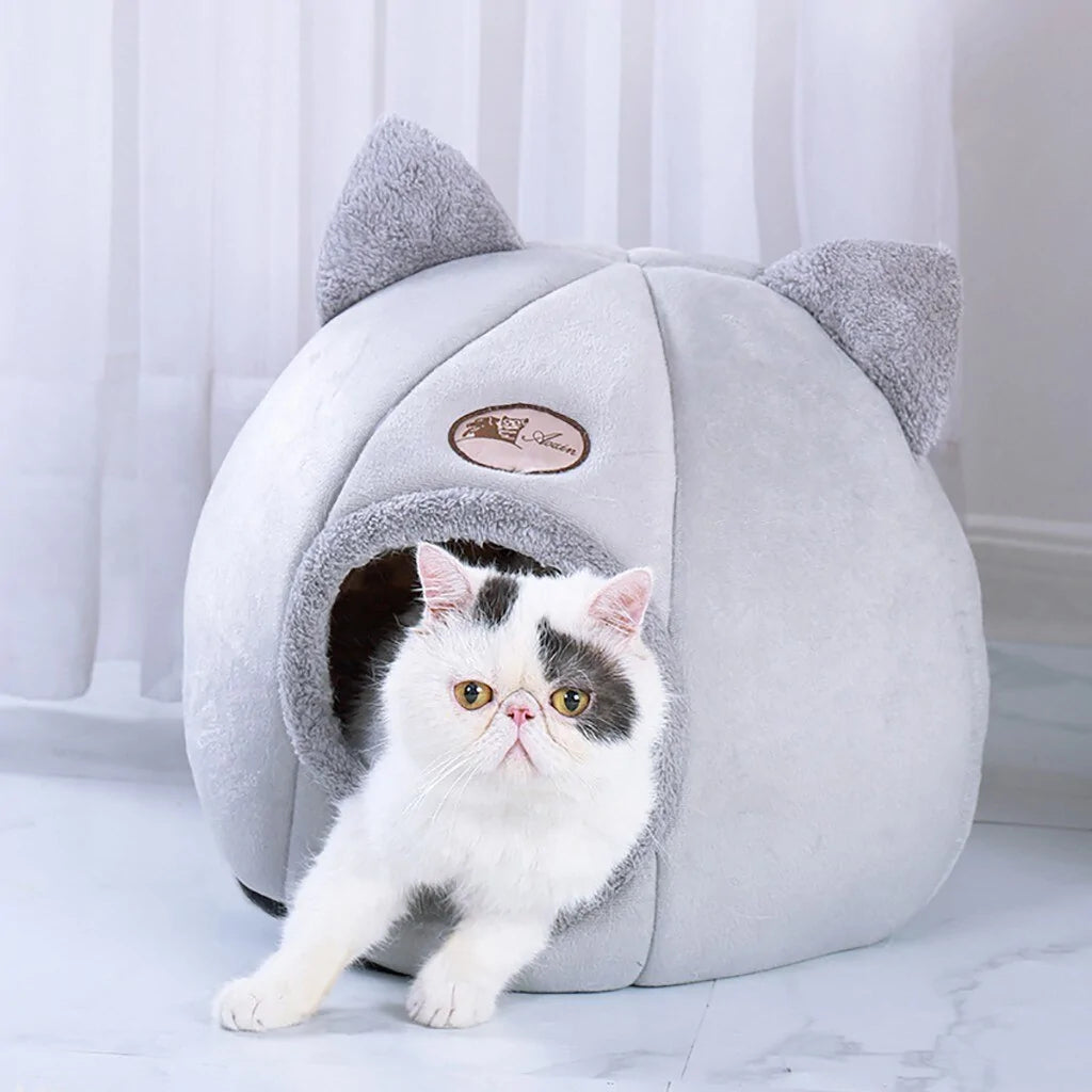 Foldable Cat Cave House - HW Pets Store