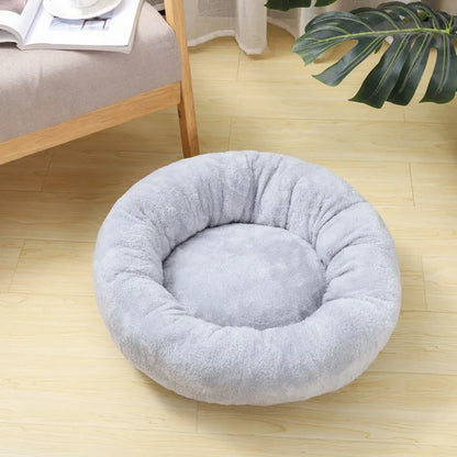 Super Soft Plush Cat Bed - HW Pets Store